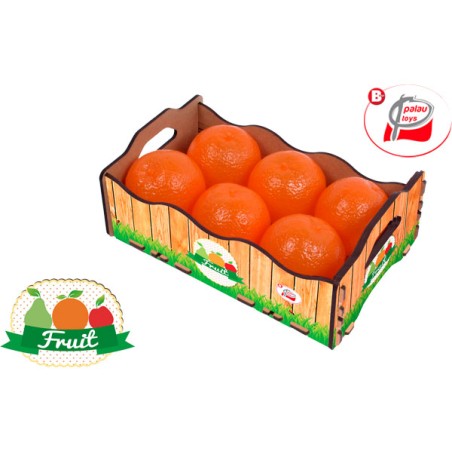 CAJA MADERA CON 6 NARANJAS 24,
