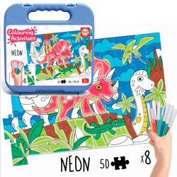 50 DINOSAURIOS COLOURING ACTIV
