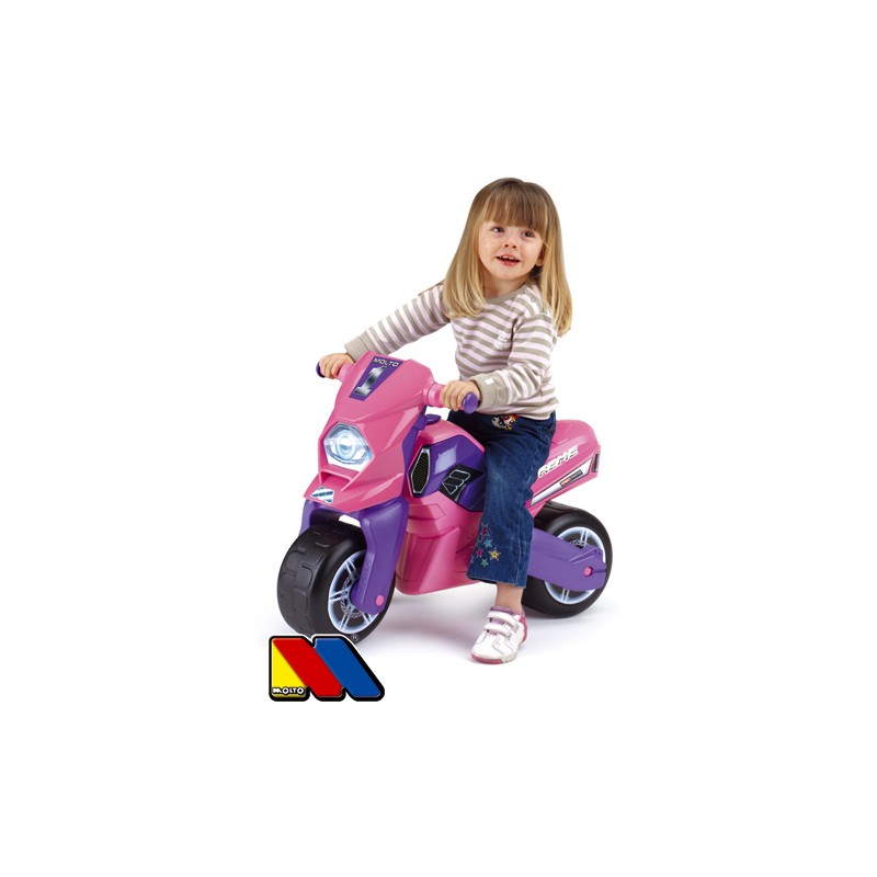 MOTO XTREM ROSA + CASCO