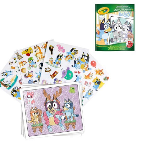 LIBRO PARA COLOREAR + STICKERS