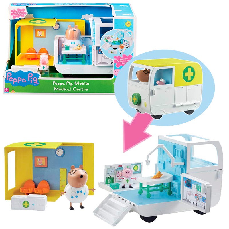 PEPPA PIG AMBULANCIA Y CENTRO