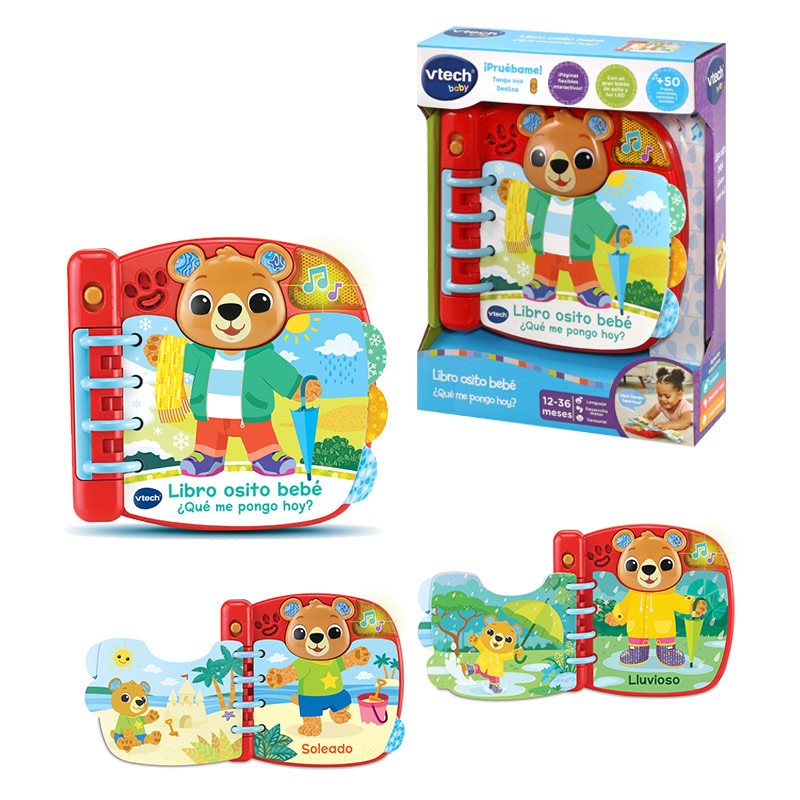 LIBRO OSITO BEBE QUE ME PONGO