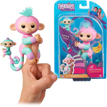 FINGERLING MONO CON BEBE ASHLE