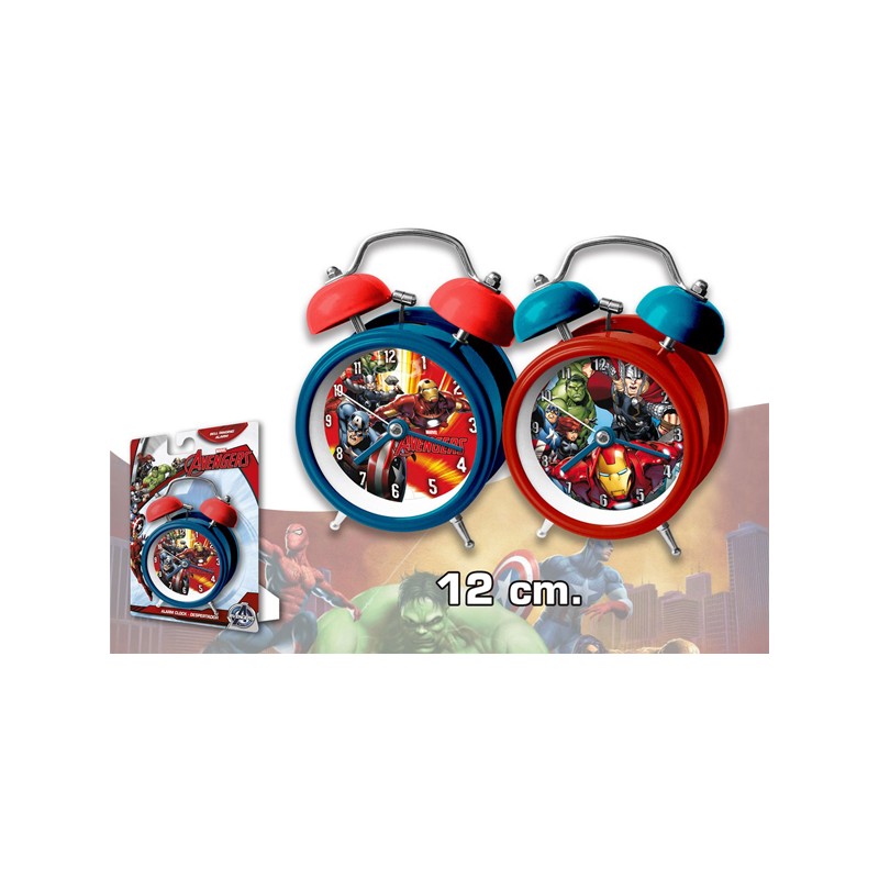 AVENGERS RELOJ CAMPANAS 12 CM.