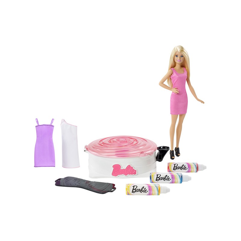 BARBIE GIRA Y DISEÑA