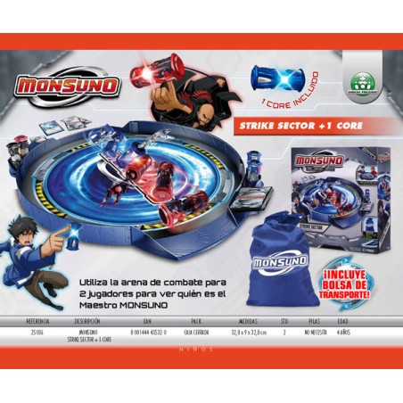 MONSUNO STRIKE PLAYSET+CORE