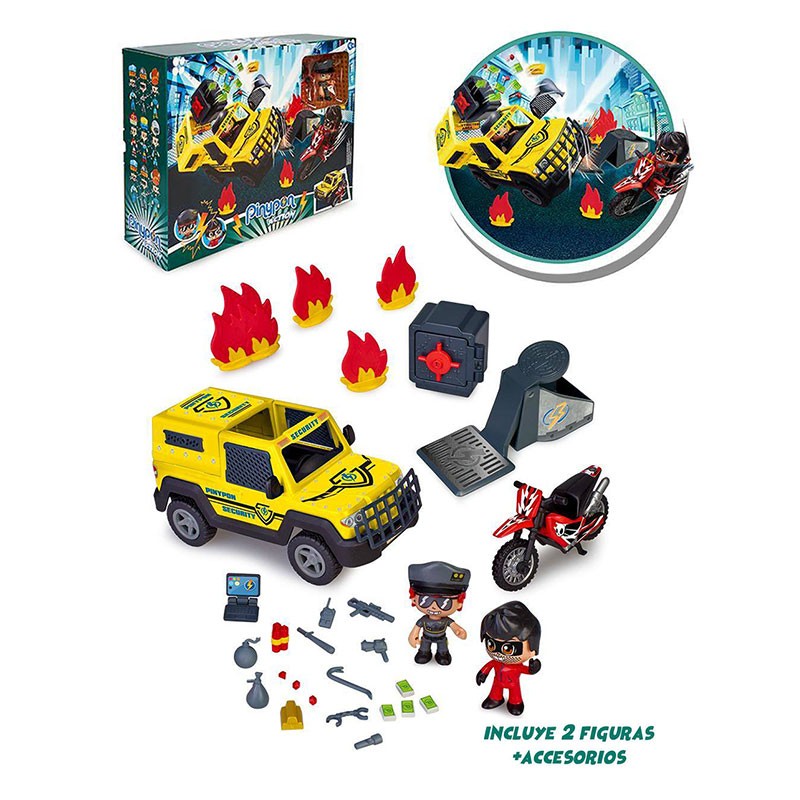 PINYPON ACTION ATRACO AL FURGO