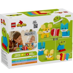 DUPLO SIMPATICAS MASCOTAS CREA