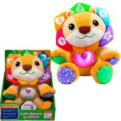 LEON ABRAZOS Y CARICIAS