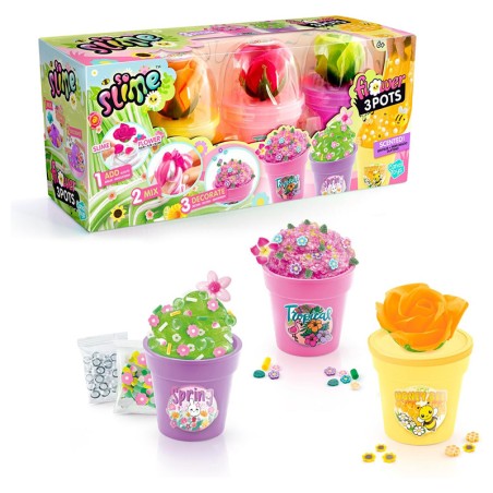 SLIME FLOWER 3 POTS