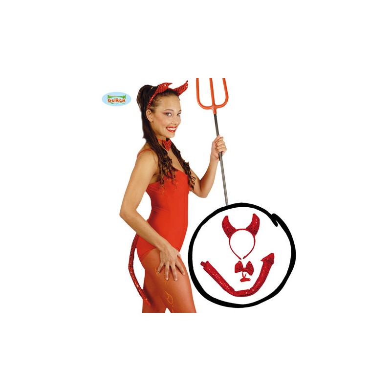 CONJUNTO DIABLESA LENTEJUELA