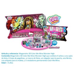 SET METRO 3D MONSTER HIGH