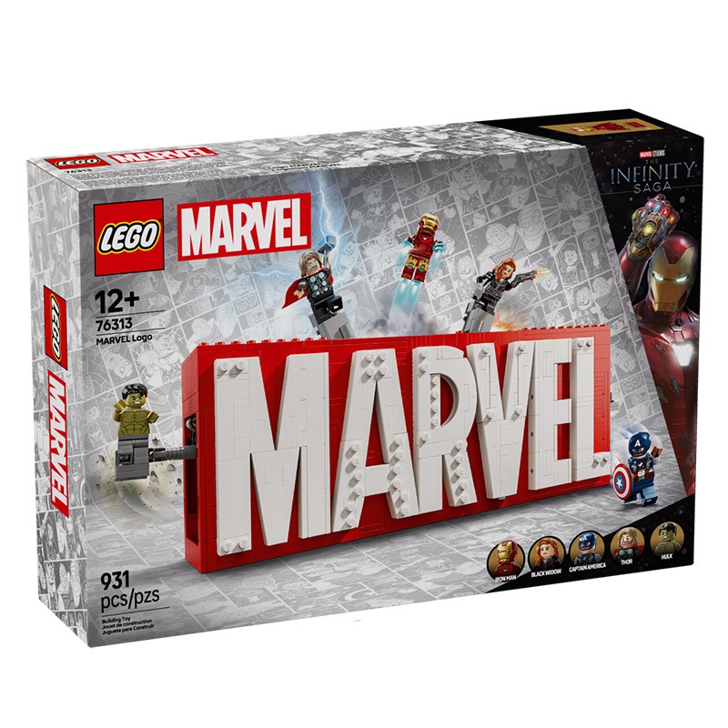 MARVEL LOGOTIPO MARVEL Y MINIF