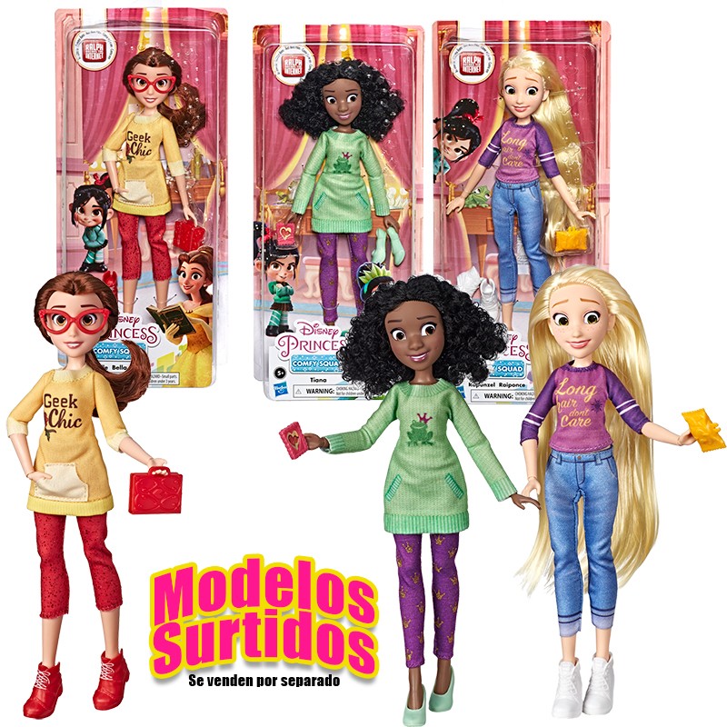 DISNEY PRINCESS MUÑECAS COMFY