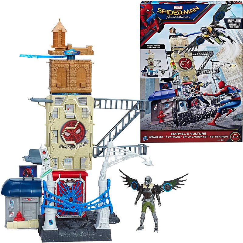SPIDERMAN WEB CITY PLAYSET 15