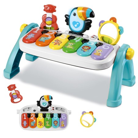 PIANO MULTICOLOR BANDA MUSICAL