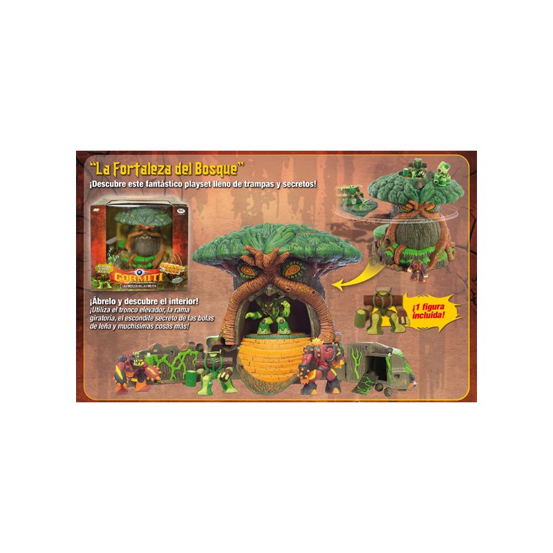 GORMITI CARTOON FORTAL. BOSQUE