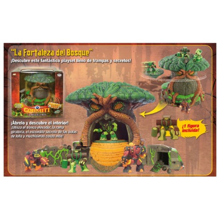 GORMITI CARTOON FORTAL. BOSQUE