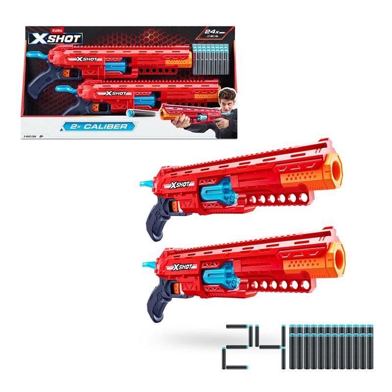 PACK DOS LANZADORAS CALIBER