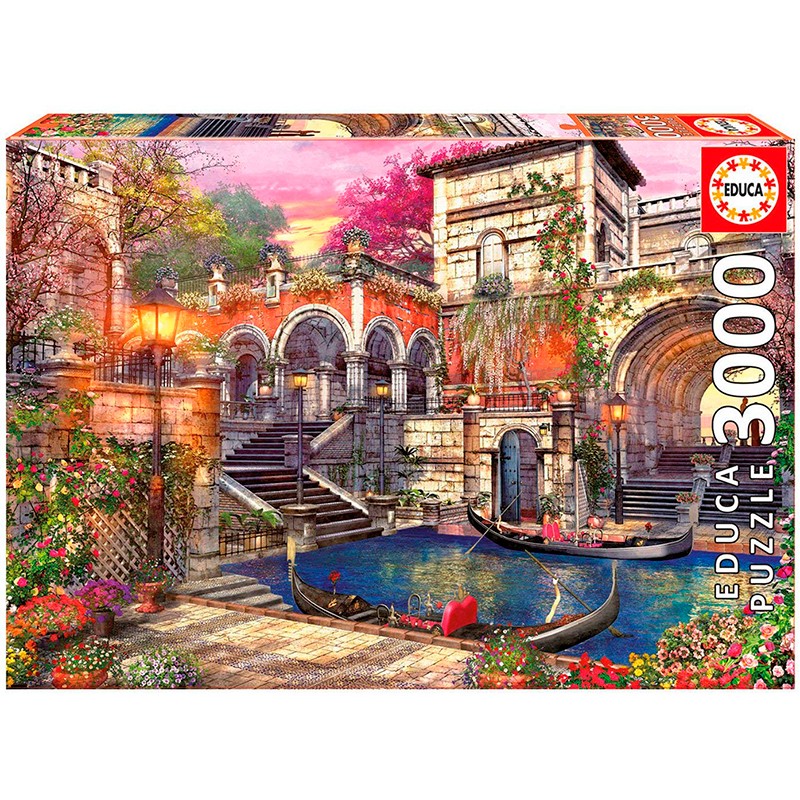 PUZZLE 3000P ROMANCE EN VENECI