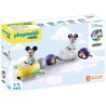 1 2 3 & DISNEY MICKEY Y MINNIE TREN NUBE