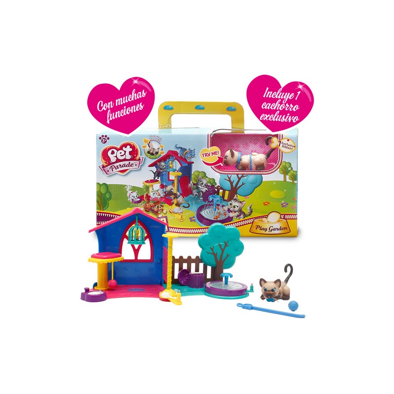 PET PARADE PLAYSET+1 GATITO EX