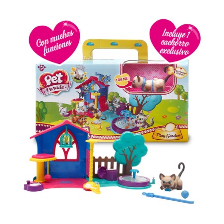 PET PARADE PLAYSET+1 GATITO EX