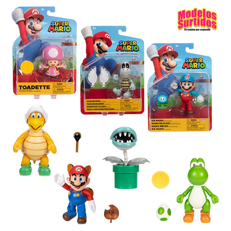 SUPER MARIO FIGURAS STD 10 CM
