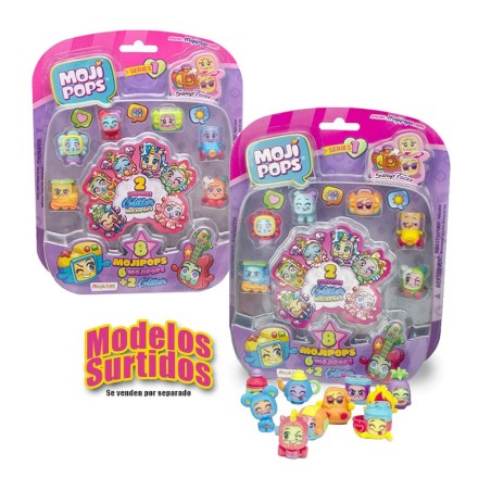 MOJIPOPS I- BLISTER 8 FIGURINE