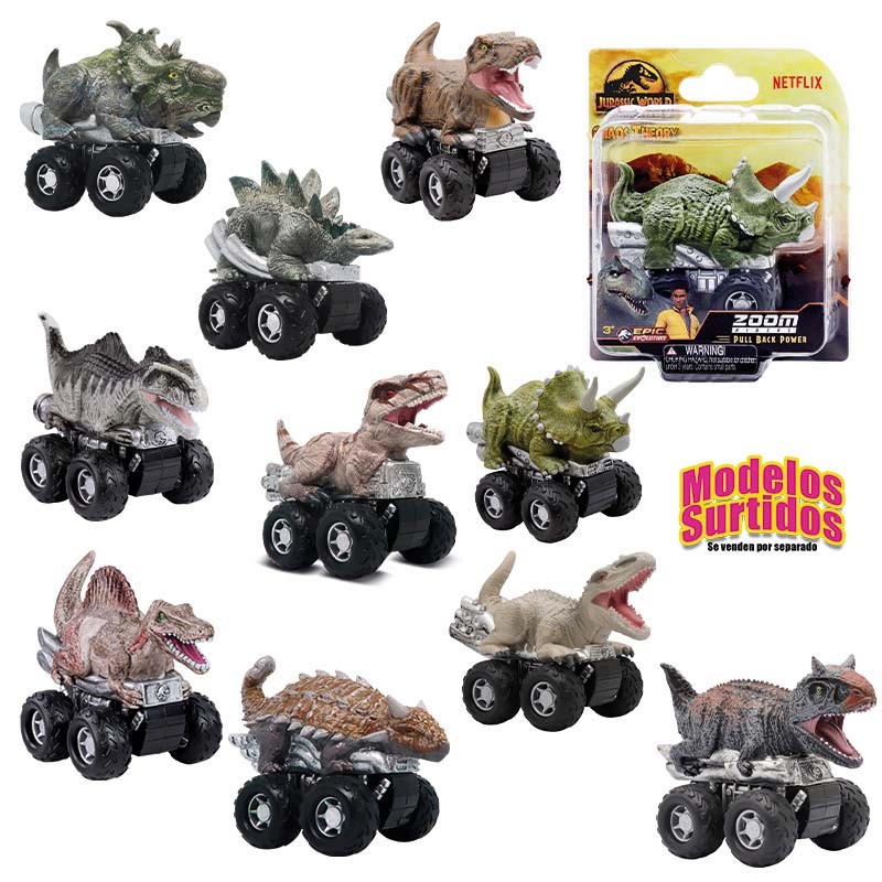 JURASSIC WORLD FRANCHISE ZOOM RIDERS REBIRTH CAPTIVZ