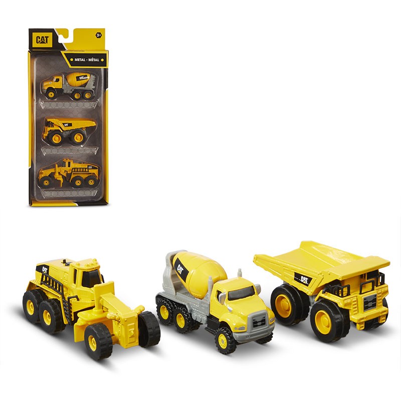 CAT METAL 3 PACK CONSTRUCCION