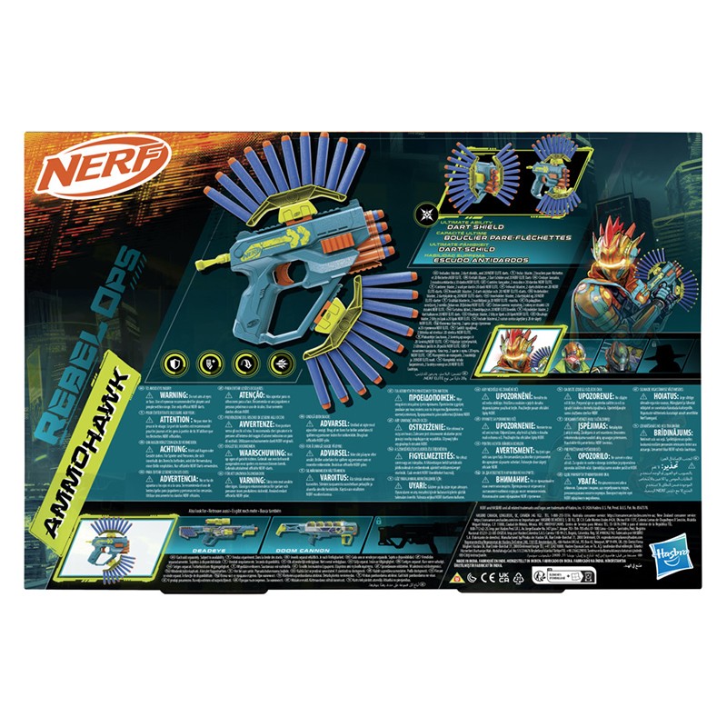 NERF REBEL OPS AMMOHAWK