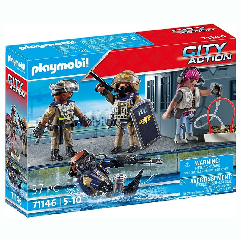 ACTION HEROES FUERZAS ESPECIALES SET FIGURAS