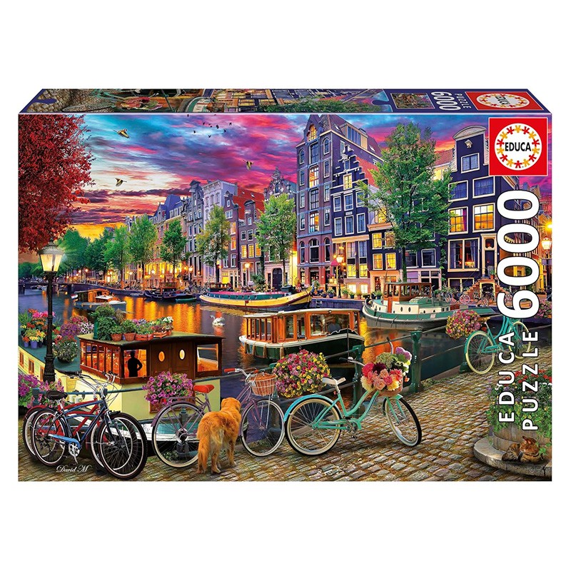 PUZZLE 6000P BICICLETAS EN AMSTERDAM
