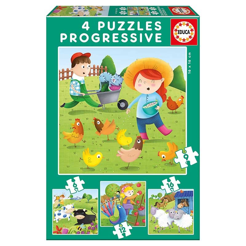 PUZZLE 6P+ ANIMALES DE LA GRAN