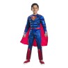 DISFRAZ SUPERMAN BLACK LINE DELUXE INF 8-10 años