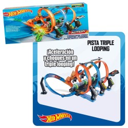 HOT WHEELS PISTA TRIPLE LOOPIN