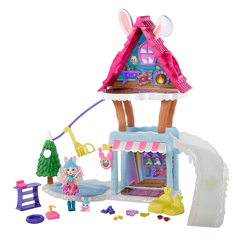 ENCHANTIMALS CHALET EN LA NIEV