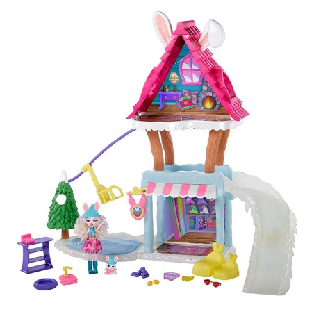 ENCHANTIMALS CHALET EN LA NIEV