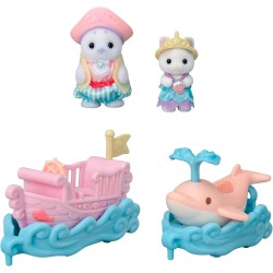 SYLVANIAN PUFFY Y CARA SURCAN LAS OLAS