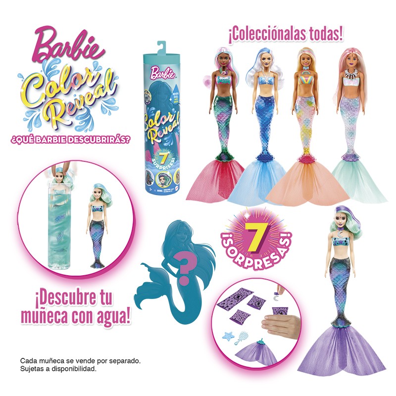 BARBIE SURTIDO DE MUÑECAS SIRE