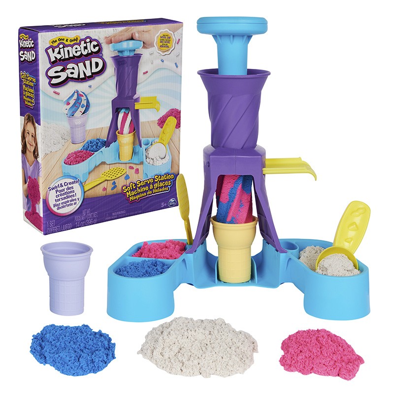 KINECTIC SAND MAQUINA DE HELAD
