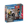 POLICIA PERSECUCION EN MOTO