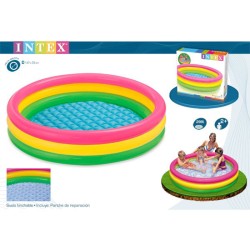 PISCINA HINCHABLE 3 AROS 275 L