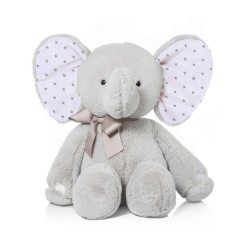 PELUCHE ELEFANTE GRIS 38 CM