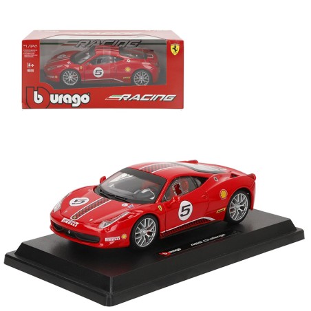 BURAGO 1:24 FERRARI RACING 458