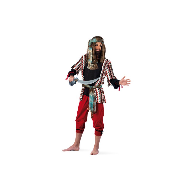 DISFRAZ ADULTO PIRATA MALVADO (TALLA L)