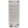 REAL MADRID BOTELLA BLANCA CON PLATA RUBBERIZADA DE DOBLE PARED