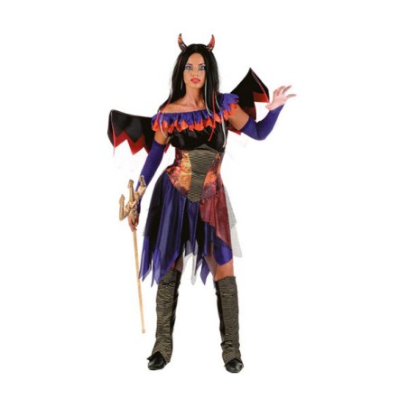 DISFRAZ DIABLESA ALAS T.S