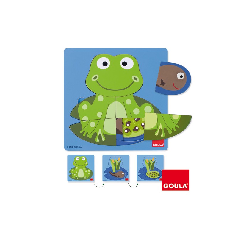 PUZZLE 3 NIVELES RANA